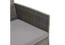 SVITA Balkonset BROOKLYN BISTRO Grau 3-tlg. Polyrattan mit Kissen Bild 5