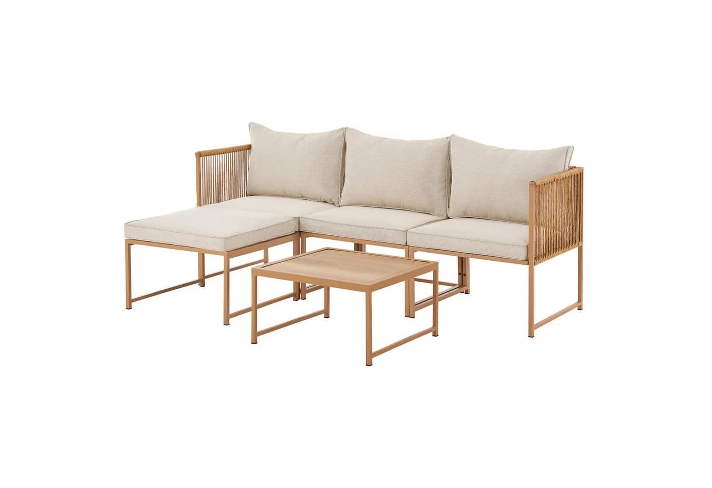 SVITA Gartenlounge-Set DETROIT Modular Beige - Bild 3