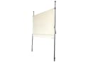 SVITA Klemmmarkise Beige Handkurbel ohne Bohren Bild 1