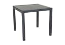 SVITA Gartentisch Aluminium Glasplatte Grau Bild 2