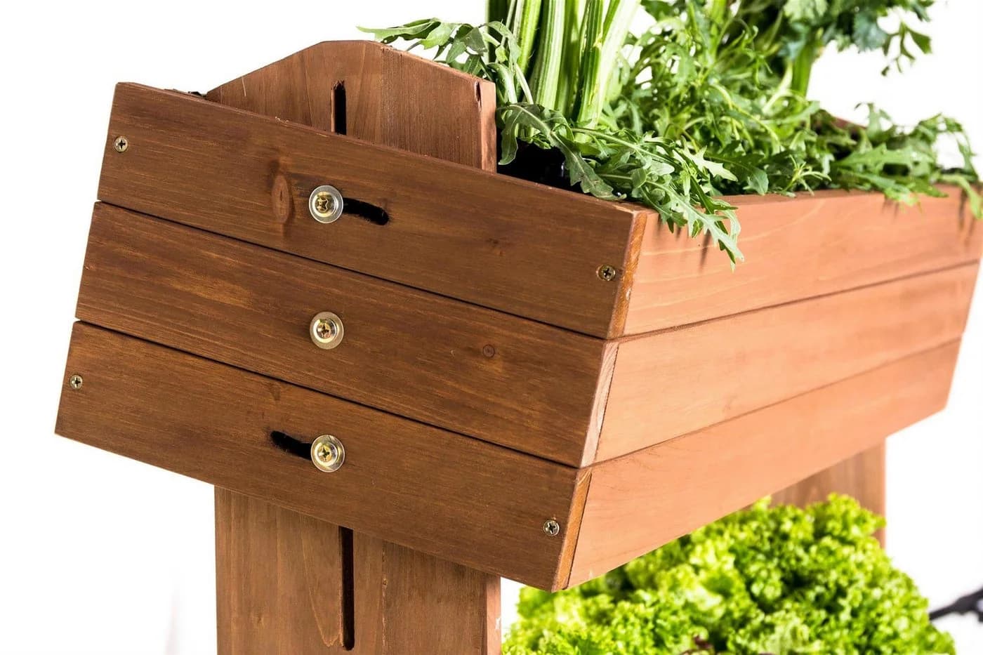 matrasa Hochbeet mit Rankseilen CUBE 2 Vertikales Beet für Terrasse Balkon & Garten - Bild 3