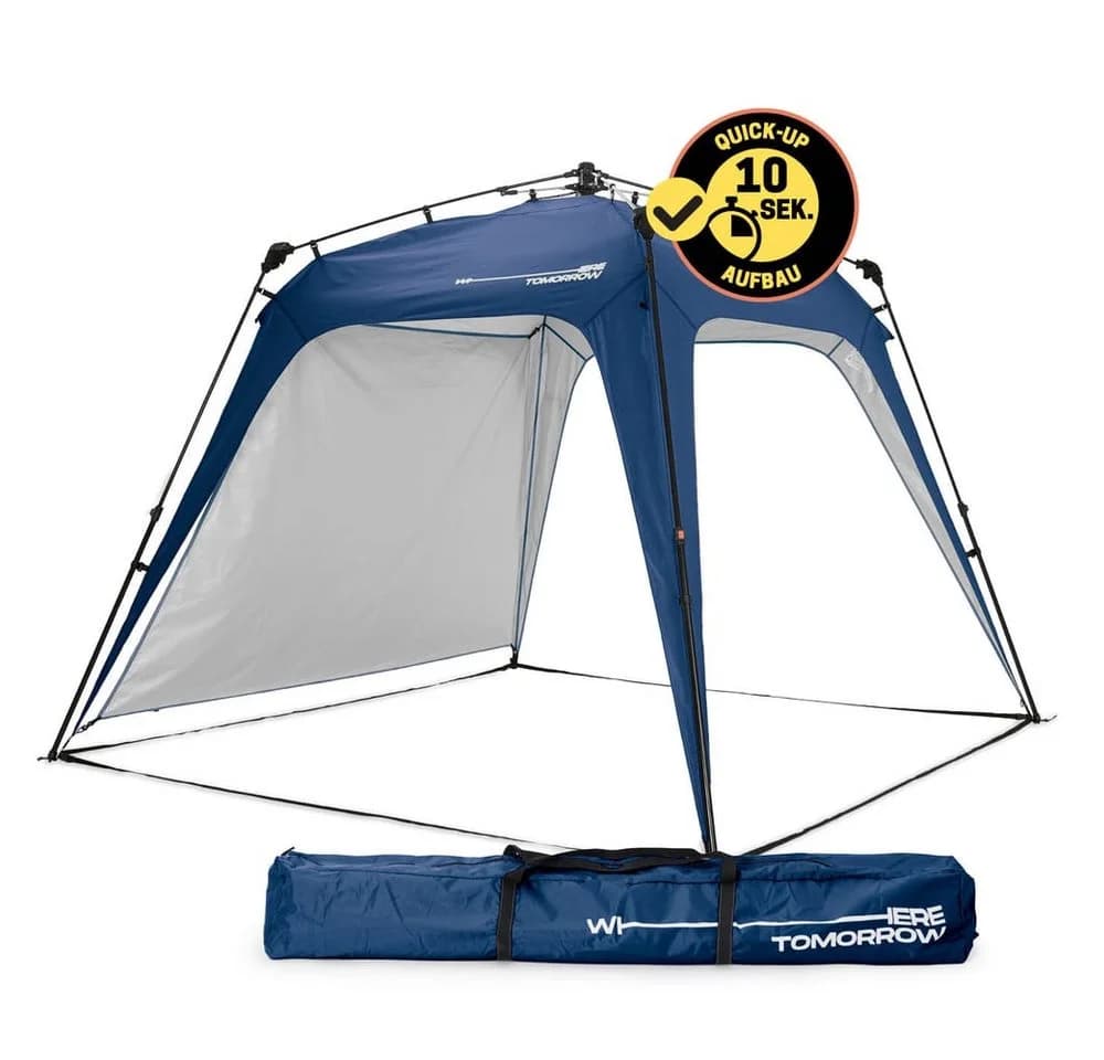 Lumaland Pavillon 2,5x2,5m Blau Pop-up Partyzelt - Bild 2