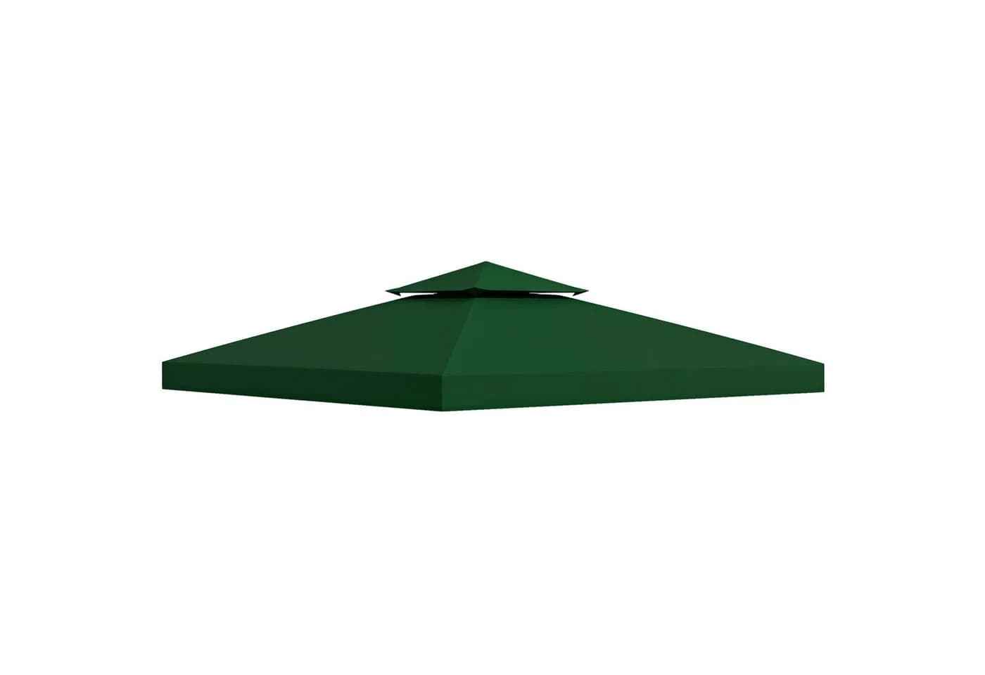 Outsunny Pavillon-Ersatzdach 3x3 m Grün Polyester