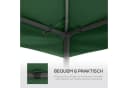 Outsunny Pavillon-Ersatzdach 3x3 m Grün Polyester Bild 5