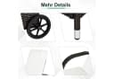 Outsunny Gartenmöbel-Set 3-tlg. Metall, PE Polyrattan, Hartglas, Polyester Bild 5