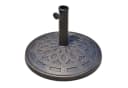 Outsunny Schirmständer 14kg Harz Bronze Ø48,5cm Bild 1