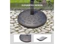 Outsunny Schirmständer 14kg Harz Bronze Ø48,5cm Bild 4