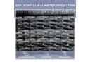 Outsunny Gartenliege Metall PE Polyrattan Hartglas Polyester Bild 4