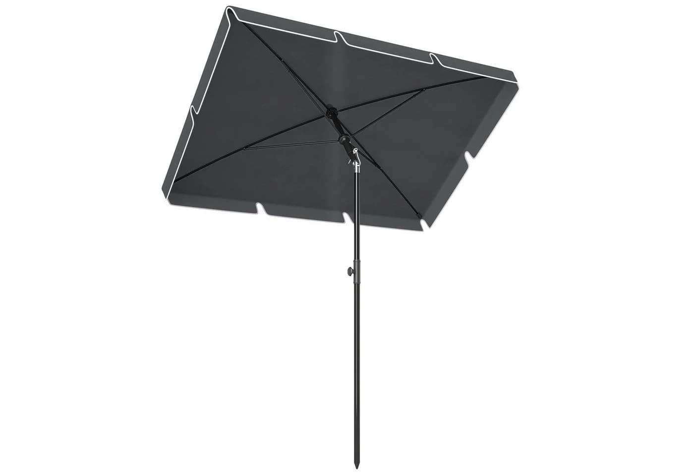Outsunny Sonnenschirm Aluminium Metall Polyester