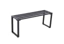 Outsunny Gartengarnitur 3-tlg. Schwarz Metall Bild 5
