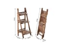 Outsunny Pflanzentreppe 3 Stufen Klappbar Tannenholz Bild 5