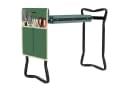 Outsunny Arbeitshocker 2-in-1 Kniehilfe Klappbar Grün Bild 1