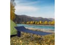 Outsunny Feldbett Klappbar Blau mit Tragetasche Bild 2