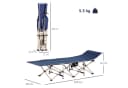 Outsunny Feldbett Klappbar Blau mit Tragetasche Bild 3