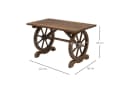 Outsunny Gartentisch Tannenholz Massivholz Bild 5