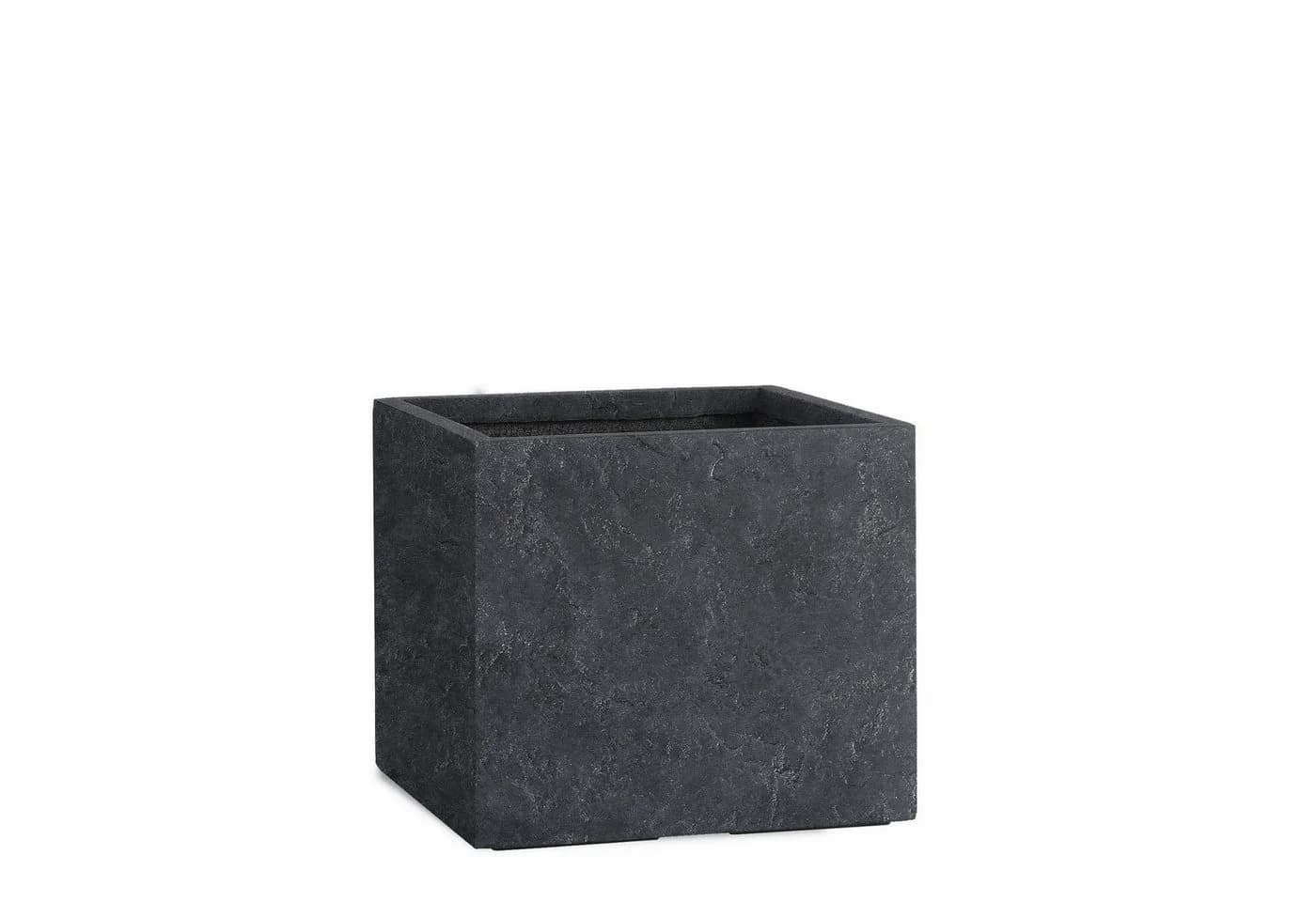 Pflanzwerk® Pflanzkübel CUBE Premium Fiberglas Blumenkübel Frostbeständig Anthrazit - Bild 3