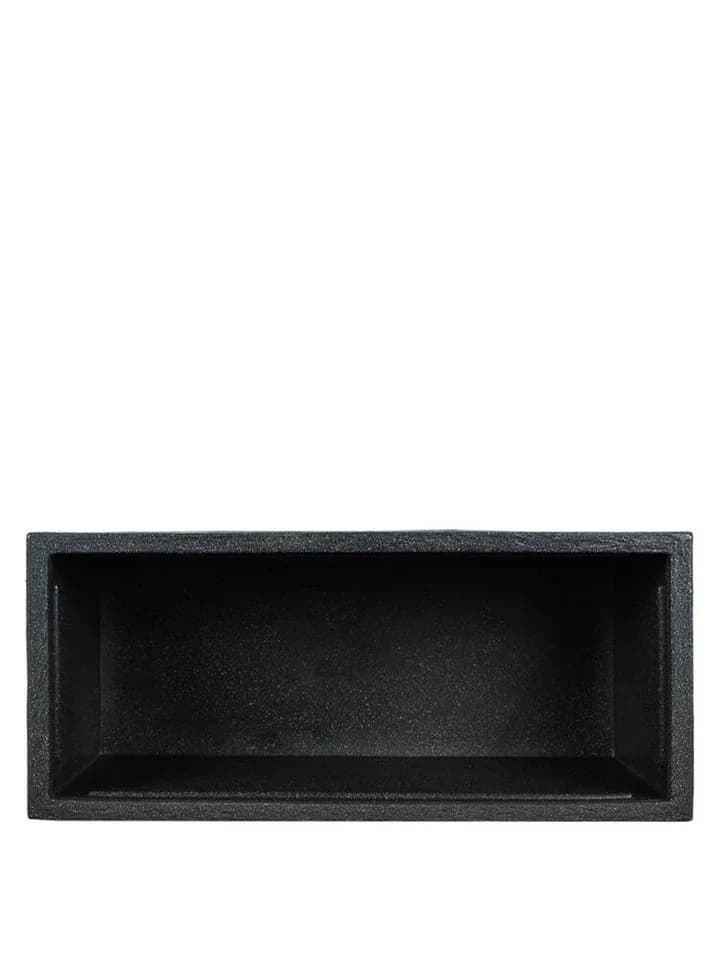 Pflanzwerk® Pflanzkübel Anthrazit Kunststoff Frostsicher Steinoptik - Bild 4