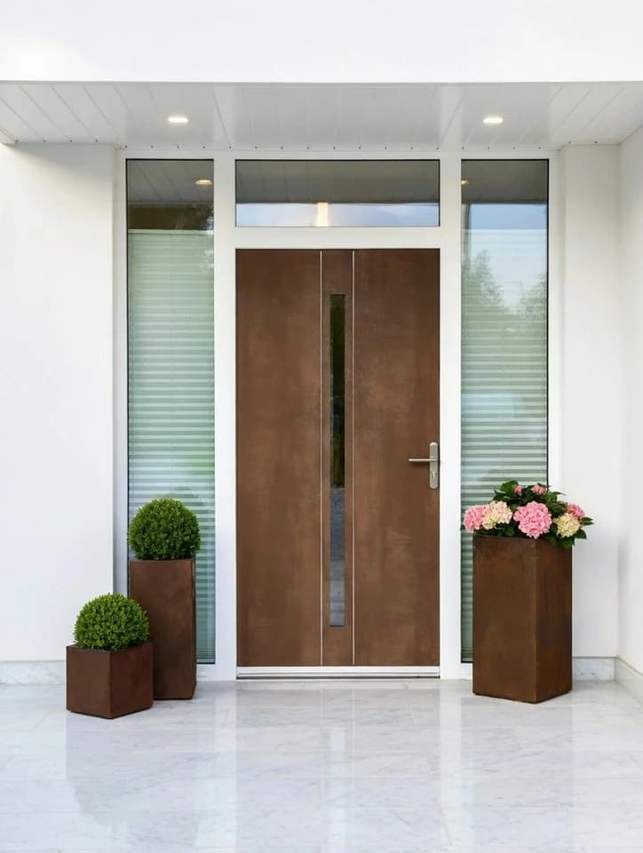 Pflanzwerk® Pflanzkübel CUBE Premium Anthrazit Fiberglas
