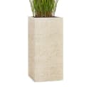 Pflanzwerk Pflanzkübel TOWER Premium Fiberglas Beige Bild 2