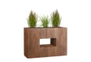 Pflanzwerk® Hochbeet Pflanzkübel VISTA Premium Blumenkübel aus Fiberglas Bild 2