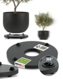 Pflanzwerk® Pflanzenroller Ultraflacher Designer Untersetzer Bild 2