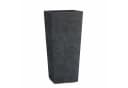 Pflanzwerk® Pflanzkübel CONIC Premium Blumenkübel Pflanzsäule Fiberglas Schwarz Bild 3