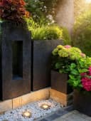 Pflanzwerk® Pflanzkübel DIVIDER Premium Blumenkübel Raumteiler Hochbeet Fiberglas Bild 1