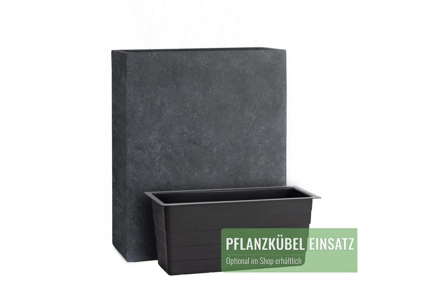 Pflanzwerk® Pflanzkübel DIVIDER Premium Blumenkübel Raumteiler Hochbeet Fiberglas - Bild 4