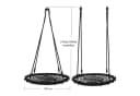 Yorbay Nestschaukel 300kg Belastung Outdoor Garten Schwarz Bild 4