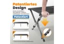 HOMECALL Klappbares Feldbett XXL Campingliege Schwarz Bild 4