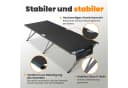 HOMECALL Klappbares Feldbett XXL Campingliege Schwarz Bild 5
