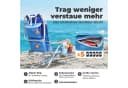 HOMECALL Klappstuhl Strandstuhl Leicht 2 St. Blau Aluminium Bild 4
