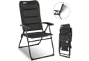 HOMECALL Gartenstuhl Hochlehner Campingstuhl Klappstuhl 5-fach Verstellbar Bild 2