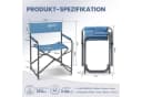HOMECALL Regiestuhl Ultraleicht Klappstuhl Faltbar Campingstuhl Gartenstuhl Bild 1
