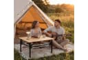 HOMECALL Klapptisch Bambus Camping-Tisch höhenverstellbar Bild 3