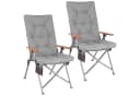 HOMECALL Campingstuhl Faltbar Hochlehner Luxus Klappstuhl Bild 2
