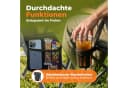 HOMECALL Campingstuhl Faltbar Hochlehner Grau 4-fach Verstellbar Bild 4
