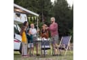 HOMECALL Klapptisch Campingtisch Grau Aluminium Bild 4
