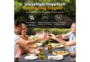 HOMECALL Klapptisch Campingtisch Grau Aluminium Bild 5