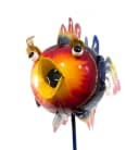 Kaufhaus le petit Gartenstecker Teelichthalter Metall Fisch Figur Bild 1