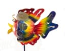 Kaufhaus le petit Gartenstecker Teelichthalter Metall Fisch Figur Bild 3