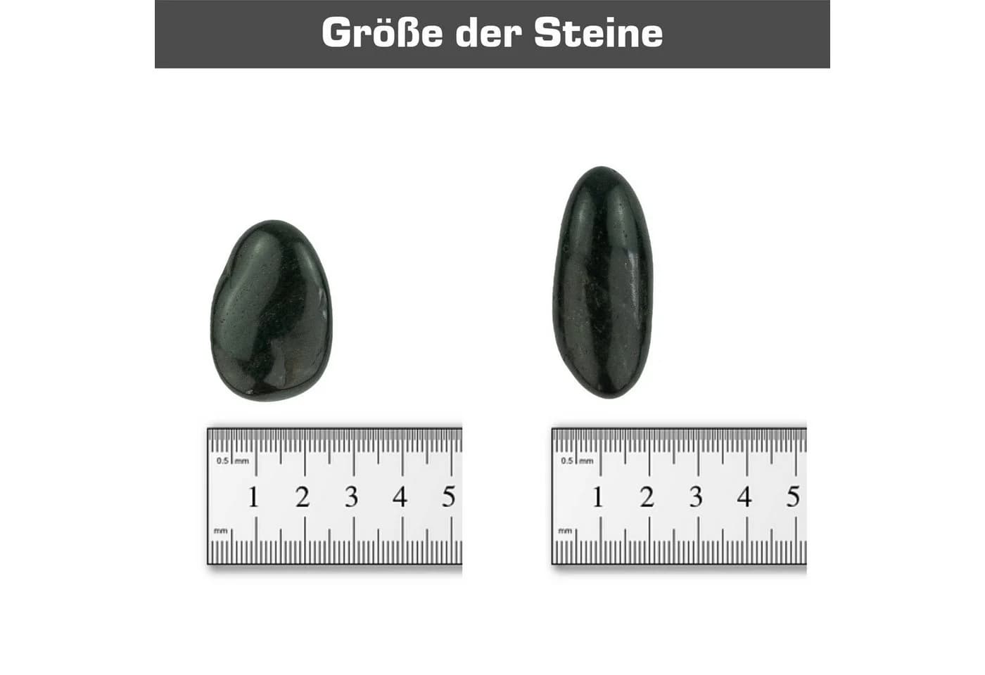 INTERGARDEN Zierkies Schwarz Poliert 2,5kg 2-3cm