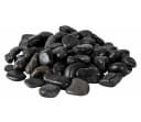 INTERGARDEN Zierkies Dekosteine schwarz poliert 5 kg, Kieselsteine Garten 2-3 cm Bild 2