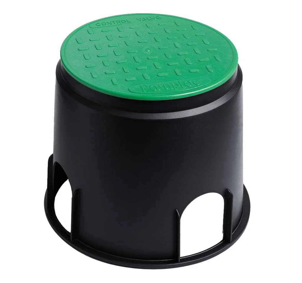 INTERGARDEN Bewässerungsventilbox Bodeneinbaudose Schwarz/Grün - Bild 2