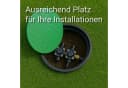 INTERGARDEN Bewässerungsventilbox Bodeneinbaudose Schwarz/Grün Bild 3