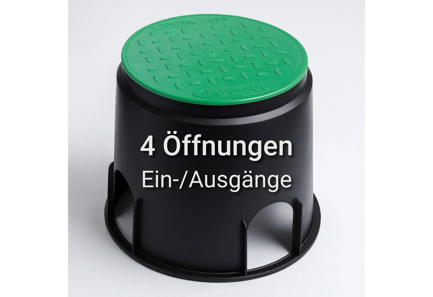 INTERGARDEN Bewässerungsventilbox Bodeneinbaudose Schwarz/Grün - Bild 4