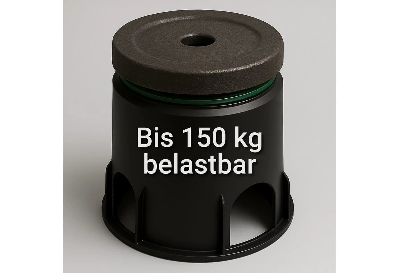 INTERGARDEN Bewässerungsventilbox Bodeneinbaudose Schwarz/Grün - Bild 5