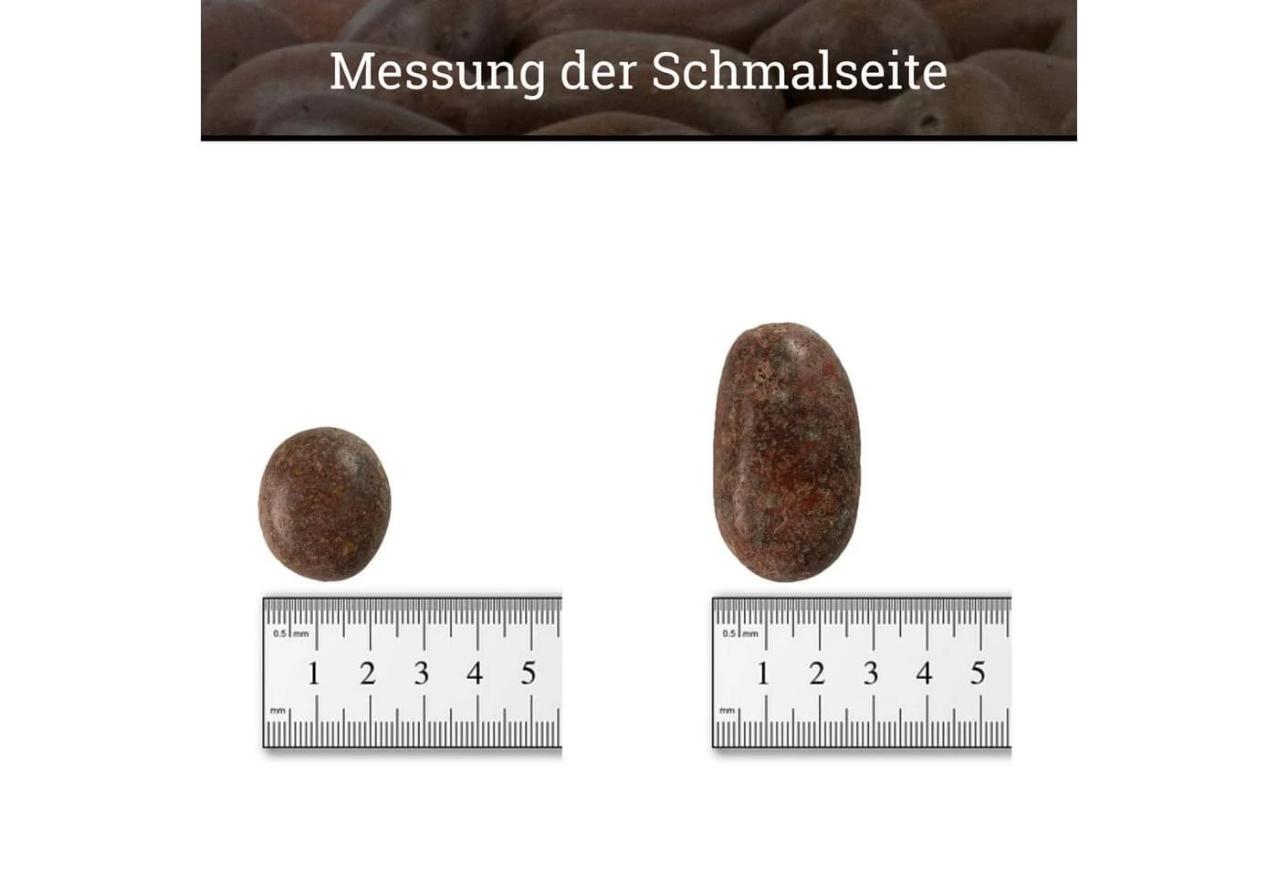 INTERGARDEN Zierkies Dekosteine rot poliert 10 kg, Kieselsteine Garten 2-3 cm
