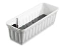 ALPFA Balkonkasten 60 cm Weiß mit Wasserspeicher Bild 1