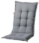 Madison Hochlehnerauflage 6er Set Grau UV-beständig mit Bindebändern Bild 1